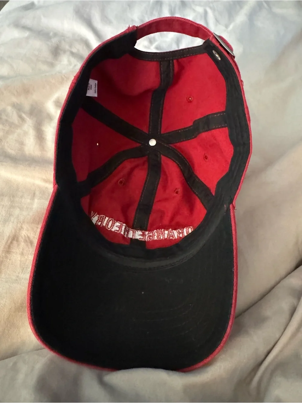 Orangetheory Red Embroidered Baseball Cap